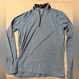 Greyson Guide Sport Light Blue Quarter-Zip Pullover